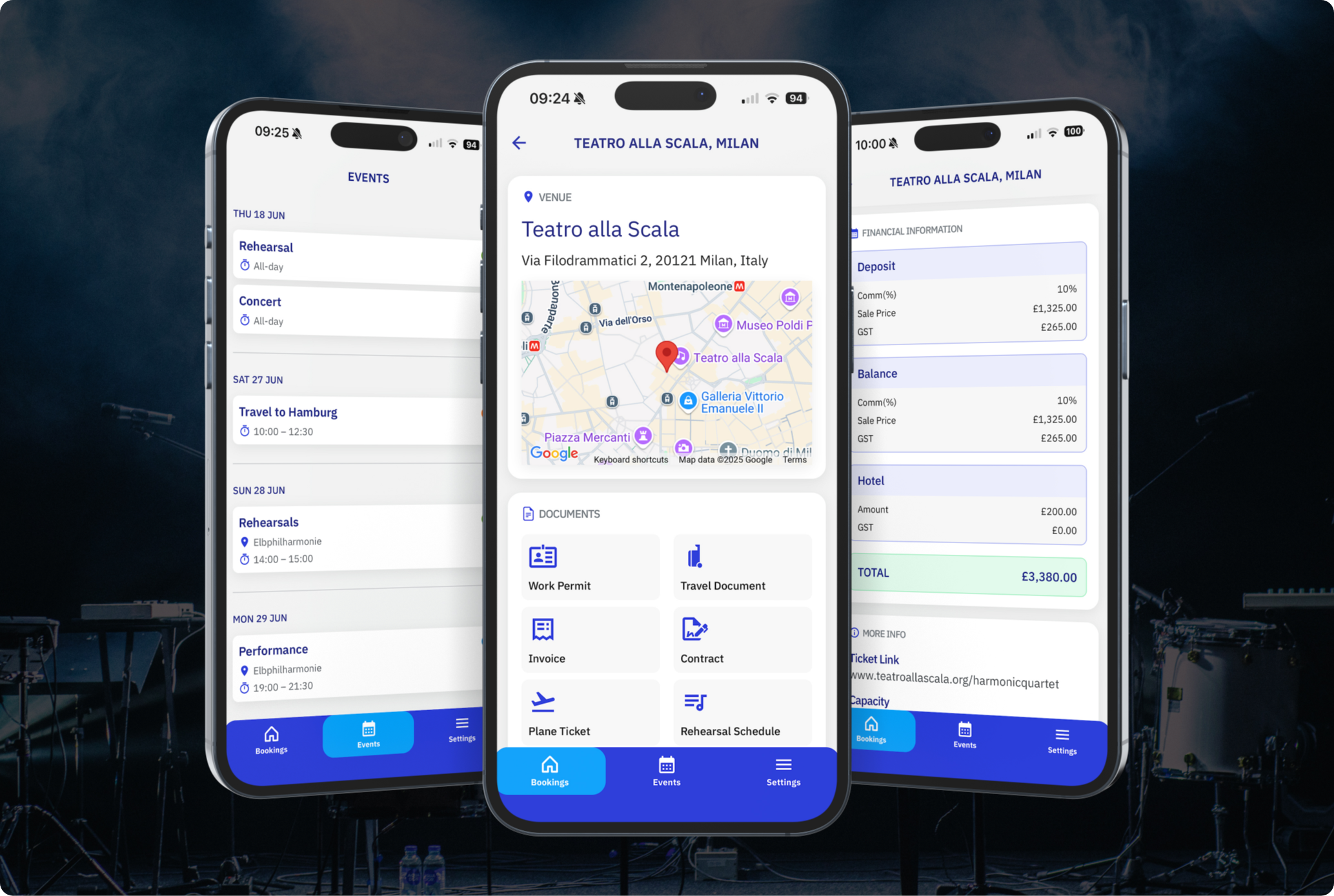 Overture app launch overview